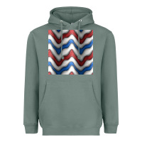 Sage 4th july stripes seamless pattern Heavyweight Hoodie - BundleAndBundleShop