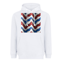 White 4th july stripes seamless pattern Heavyweight Hoodie - BundleAndBundleShop