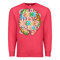 Cardinal going to therapy is cool Premium Sweatshirt - NancyCooperArtShop