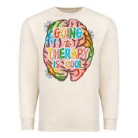 Sandshell going to therapy is cool Premium Sweatshirt - NancyCooperArtShop