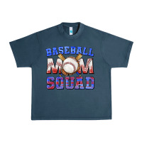 Midnight Navy baseball mom squad Urban Heavy Tee - texasbilliewilder