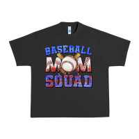 Pigment Black baseball mom squad Urban Heavy Tee - texasbilliewilder