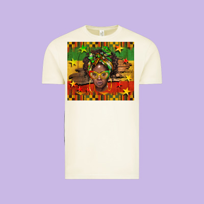 Juneteenth Black Women  Tumbler Vintage Tee Designed By Barkaloodesign