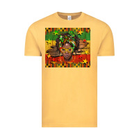 Vintage Mustard juneteenth black women  tumbler Vintage Tee - BarkalooDesign