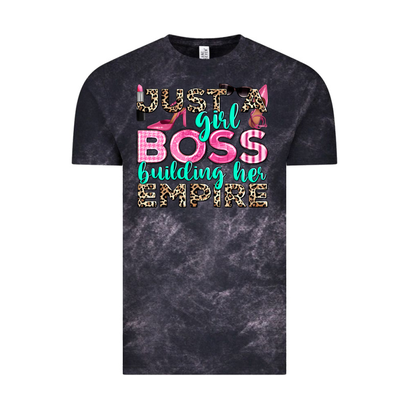 Just A Girl Boss Building Her Empire Vintage Tee by texasbilliewilder | Teevron