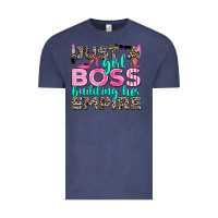 Vintage Denim just a girl boss building her empire Vintage Tee - texasbilliewilder