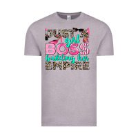 Vintage Zinc just a girl boss building her empire Vintage Tee - texasbilliewilder