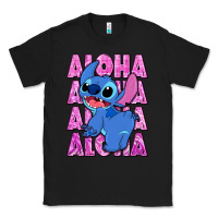 Black aloha stitch Classic Tee - Zillion Design Studio