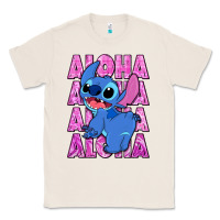 Natural aloha stitch Classic Tee - Zillion Design Studio