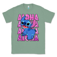 Sage aloha stitch Classic Tee - Zillion Design Studio