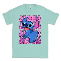 Seafoam aloha stitch Classic Tee - Zillion Design Studio