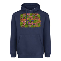 Navy cinco de mayo cactus Heavyweight Hoodie - Artiststas
