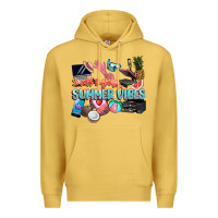 Antique Gold small businesses summer vibe Premium Hoodie - NancyCooperArtShop