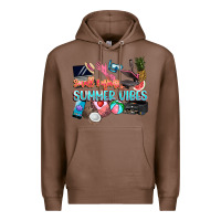 Chestnut small businesses summer vibe Premium Hoodie - NancyCooperArtShop
