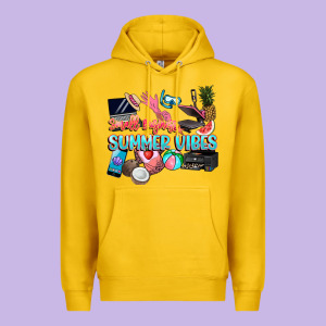 Small Businesses Summer Vibe Premium Hoodie Designed By Nancycooperartshop