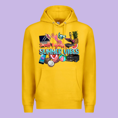 Small Businesses Summer Vibe Premium Hoodie Designed By Nancycooperartshop