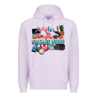 Lilac small businesses summer vibe Premium Hoodie - NancyCooperArtShop