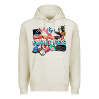 Oatmeal Heather small businesses summer vibe Premium Hoodie - NancyCooperArtShop