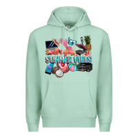 Seafoam small businesses summer vibe Premium Hoodie - NancyCooperArtShop