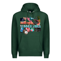 Sports Green small businesses summer vibe Premium Hoodie - NancyCooperArtShop