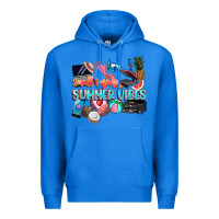 True Royal small businesses summer vibe Premium Hoodie - NancyCooperArtShop