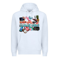 White small businesses summer vibe Premium Hoodie - NancyCooperArtShop
