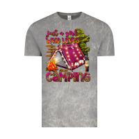 Cloud Rock just a girl who loves camping Vintage Tee - texasbilliewilder