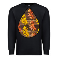 Black Fall Teardrop Premium Sweatshirt - LillyAllenDesigns