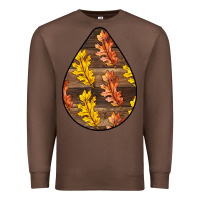 Chestnut Fall Teardrop Premium Sweatshirt - LillyAllenDesigns
