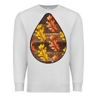 Dove Grey Fall Teardrop Premium Sweatshirt - LillyAllenDesigns