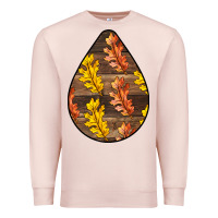 Pale Pink Fall Teardrop Premium Sweatshirt - LillyAllenDesigns