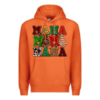 Carrot mama mama mama with christmas lights and christmas tree cakes Premium Hoodie - AdoDesignShop