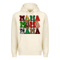 Tofu mama mama mama with christmas lights and christmas tree cakes Premium Hoodie - AdoDesignShop