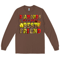 Chestnut diamonds are a girl's best friend softball Long Sleeve Tee - Zillion Design Studio