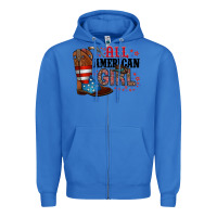 True Royal all american girl Zipper Hoodie - RacoonDesign