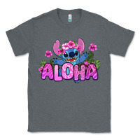 Charcoal Heather aloha summer stitch Classic Tee - Zillion Design Studio