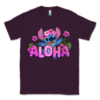 Plum aloha summer stitch Classic Tee - Zillion Design Studio