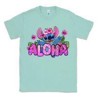Seafoam aloha summer stitch Classic Tee - Zillion Design Studio