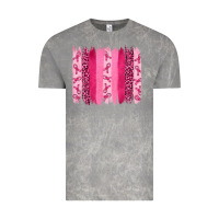 Cloud Rock Breast Cancer Brushstrokes Vintage Tee - RanaPortraitStore