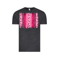 Vintage Black Breast Cancer Brushstrokes Vintage Tee - RanaPortraitStore