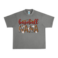 Tornado baseball nana with leopard Urban Heavy Tee - texasbilliewilder