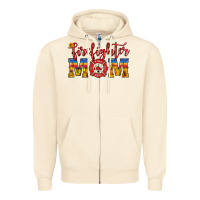 Sandshell firefighter mom Zipper Hoodie - HRA Design Shop