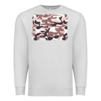 Dove Grey milky camouflage Premium Sweatshirt - BarkalooDesign