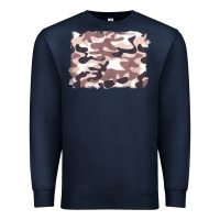 Navy milky camouflage Premium Sweatshirt - BarkalooDesign