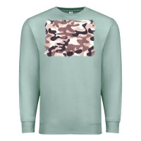 Seafoam milky camouflage Premium Sweatshirt - BarkalooDesign