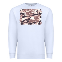 White milky camouflage Premium Sweatshirt - BarkalooDesign