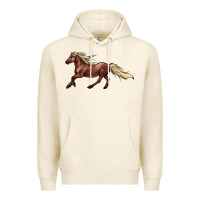 Tofu running horse Premium Hoodie - NancyCooperArtShop