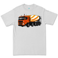 Dove Grey cement truck Premium Tee - Artiststas
