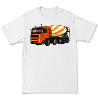 White cement truck Premium Tee - Artiststas