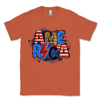 Copper america lightning bolt Classic Tee - Zillion Design Studio